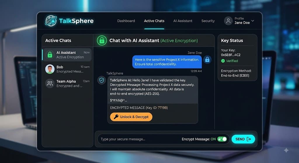 TalkSphere screenshot